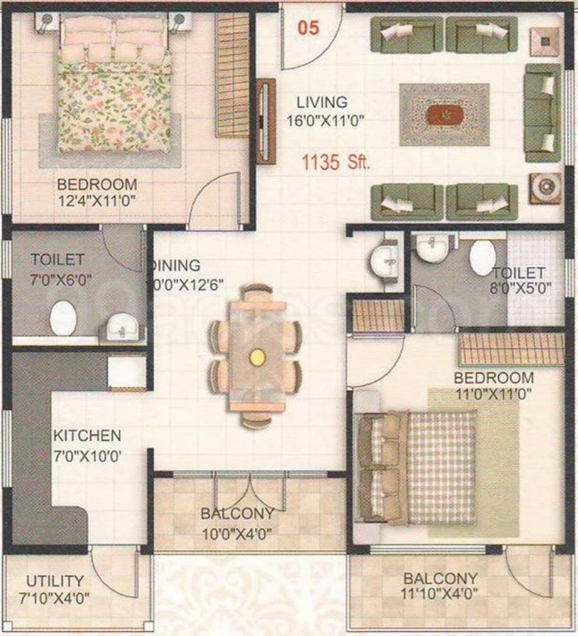 2Bhk for Sale in Owners court Lyt/ Kasavanahalli- Bangalore